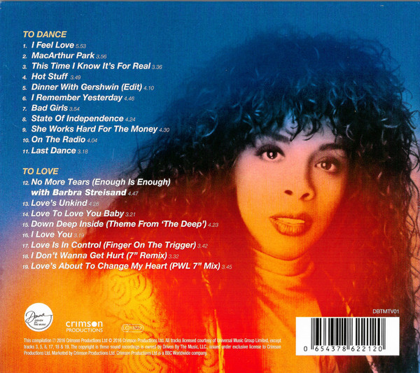 Donna Summer – The Ultimate Collection 2 Cd Dubman Home Entertainment